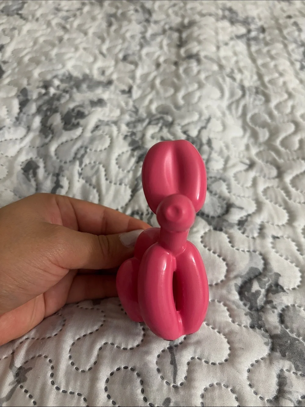 Pink Balloon Dog Decor